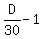 D%2F30+-+1