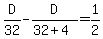 D%2F32+-+D%2F%2832+%2B+4%29+=+1%2F2