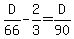 D%2F66+-+2%2F3+=+D%2F90