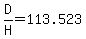 D%2FH=113.523