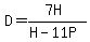 D=+%287H%29%2F%28H-11P%29