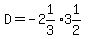 D=-2%261%2F3%2A3%261%2F2