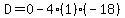 D=0-4%281%29%28-18%29