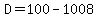 D=100-1008