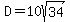 D=10sqrt%2834%29