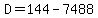D=144-7488