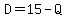 D=15-Q