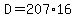D=207%2A16