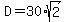 D=30%2Asqrt%282%29