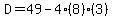 D=49-4%288%29%283%29