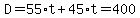 D=55%2At%2B45%2At=400