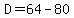 D=64-80