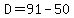 D=91-50