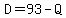 D=93-Q