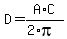 D=A%2AC%2F%282%2Api%29