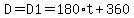 D=D1=180%2At%2B360