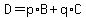 D=p%2AB%2Bq%2AC