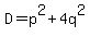 D=p%5E2%2B4q%5E2