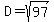 D=sqrt%2897%29