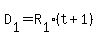 D%5B1%5D=R%5B1%5D%2A%28t%2B1%29