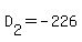D%5B2%5D+=+-226