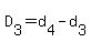 D%5B3%5D=d%5B4%5D-d%5B3%5D
