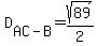 D%5BAC-B%5D=sqrt%2889%29%2F2