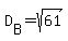 D%5BB%5D=sqrt%2861%29