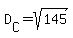 D%5BC%5D=sqrt%28145%29