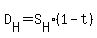 D%5BH%5D=S%5BH%5D%281-t%29