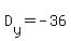 D%5By%5D=-36