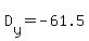 D%5By%5D=-61.5