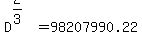 D%5E%282%2F3%29=98207990.22