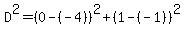 D%5E2=%280-%28-4%29%29%5E2%2B%281-%28-1%29%29%5E2