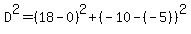 D%5E2=%2818-0%29%5E2%2B%28-10-%28-5%29%29%5E2