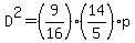 D%5E2=%289%2F16%29%2A%2814%2F5%29%2Ap
