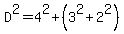 D%5E2=4%5E2%2B%283%5E2%2B2%5E2%29