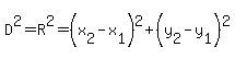 D%5E2=R%5E2=%28x%5B2%5D-x%5B1%5D%29%5E2%2B%28y%5B2%5D-y%5B1%5D%29%5E2