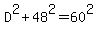 D%5E2+%2B+48%5E2+=+60%5E2