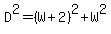 D%5E2+=+%28W%2B2%29%5E2+%2B+W%5E2