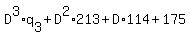 D%5E3%2Aq%5B3%5D%2BD%5E2%2A213%2BD%2A114%2B175
