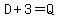 D+%2B+3+=+Q