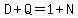 D+%2B+Q+=+1+%2B+N