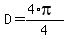 D+=+%284%2Api%29%2F4