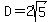 D+=+2sqrt%285%29