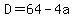 D+=+64+-+4a