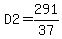 D2=291%2F37