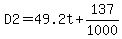 D2=49.2t%2B137%2F1000