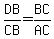 DB%2FCB+=+BC%2FAC