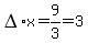 DELTA%2Ax=9%2F3=3
